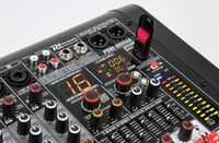 Power Dynamics PDM-M604A 6 kanaals muziek mixer / versterker - thumbnail