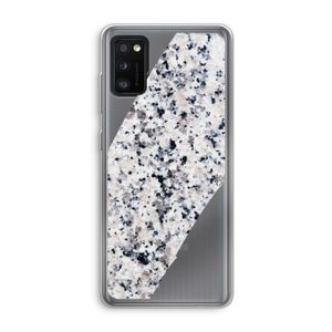 Gespikkelde marmer: Samsung Galaxy A41 Transparant Hoesje