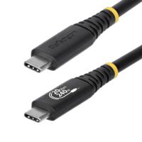 USB-kabel Startech CC2M20GUSB4TP Zwart 2 m