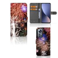 Xiaomi 12 Pro | Wallet Case | met Pasjes | Vuurwerk