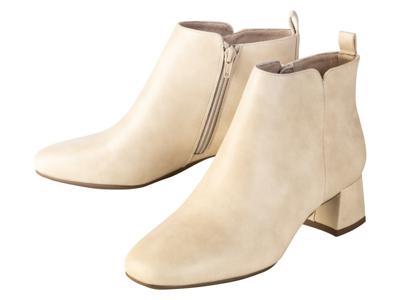 esmara Dames enkellaarzen (Beige, 39)