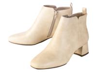 esmara Dames enkellaarzen (Beige, 37)