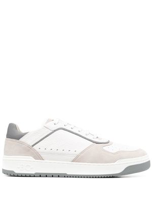 Brunello Cucinelli baskets à empiècements - Blanc