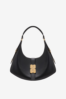 Ganni shopper Kat Small Gold A6998 black