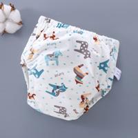 6 laag baby luier waterdichte herbruikbare doek luiers Baby katoen opleiding ondergoed broek luier L (12-18KG) (Trojan) 6 laag baby luier waterdichte herbruikbare doek luiers Baby katoen opleiding ondergoed broek luier L (12-18KG) (Trojan)