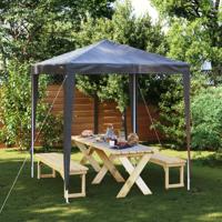Partytent professioneel 2x2 m antraciet - thumbnail