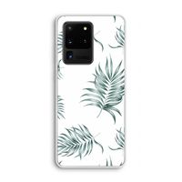 Simple leaves: Samsung Galaxy S20 Ultra Transparant Hoesje
