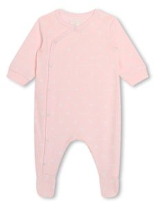 Givenchy Kids grenouillère à plastron contrastant - Rose