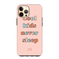 Cool Kids Never Sleep: iPhone 12 Pro Max Tough Case