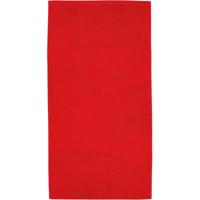 Cawö Cawo Lifestyle Uni Handdoek 50x100 Rood