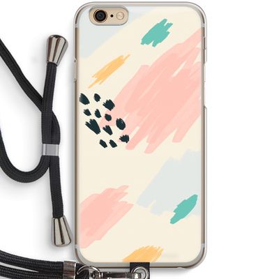 Sunday Chillings: iPhone 6 / 6S Transparant Hoesje met koord