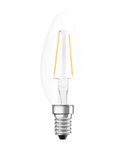 OSRAM 4058075436701 LED-lamp Energielabel F (A - G) E14 Kaars 1.5 W = 15 W Warmwit (Ø x l) 35 mm x 100 mm 1 stuk(s)