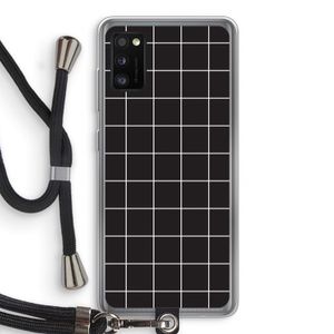 Rooster 2: Samsung Galaxy A41 Transparant Hoesje met koord