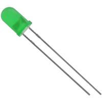 TRU COMPONENTS 1573748 Bedrade LED Groen Rond 5 mm 3000 mcd 50 ° 20 mA 3.1 V