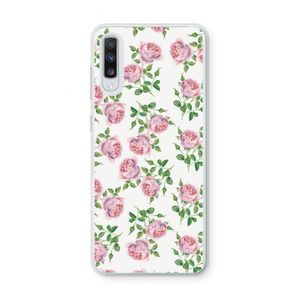 Kleine roosjes: Samsung Galaxy A70 Transparant Hoesje