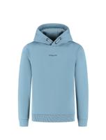 Ballin winter hoodie jongens - blauw/grijs - logo