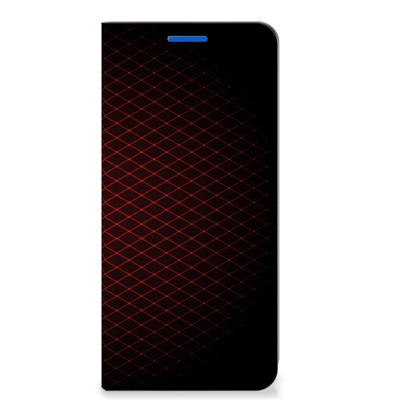 OPPO Reno6 5G | Hoesje met Magneet | Geruit Rood