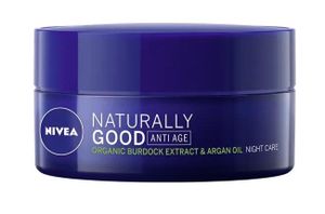 Nivea Night Cream 50ml Naturally Good Anti Age