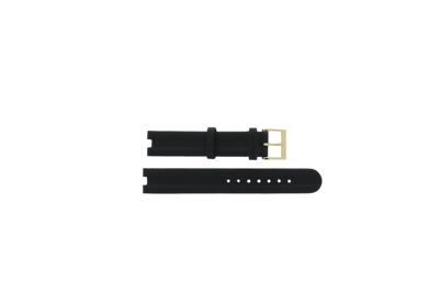 Horlogeband Rado 01.129.4077.4.002 / R070852410 Leder Zwart 5mm
