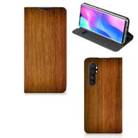 Xiaomi Mi Note 10 Lite Book | Wallet Case | Donker Hout