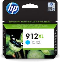 HP inktcartridge 912XL, 825 pagina's, OEM 3YL81AE#BGX, cyaan