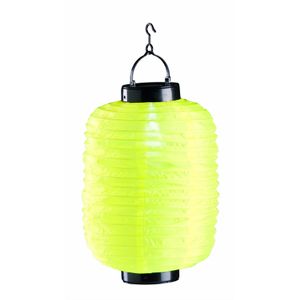 Gele solar lampion 35 cm