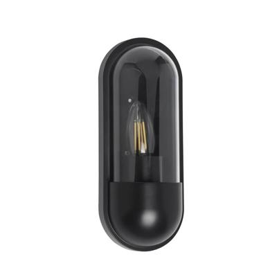 Searchlight Strakke buitenlampCapsule zwart - 61123BK