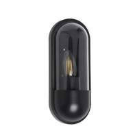 Searchlight Strakke buitenlampCapsule zwart - 61123BK