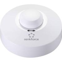 Renkforce 1362921 HF-bewegingsmelder Plafond, Opbouw (op product) 360 ° Relais Wit IP20 - thumbnail