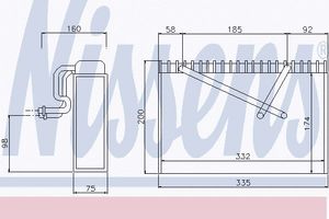 Verdamper, airconditioning 92168