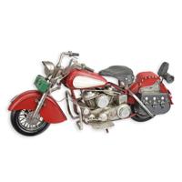 A TIN MODEL OF A MOTORCYCLE