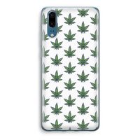 Weed: Huawei P20 Transparant Hoesje Weed: Huawei P20 Transparant Hoesje