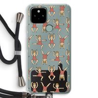 Gymboys: Pixel 5 Transparant Hoesje met koord