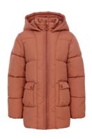 LOOXS Little Meisjes winterjas parka - Grapefruit oranje