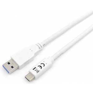 Equip 128363 USB-kabel 1 m USB 3.2 Gen 1 (3.1 Gen 1) USB A USB C Wit