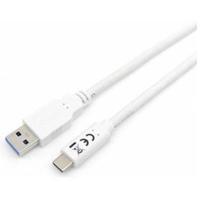 Equip 128363 USB-kabel 1 m USB 3.2 Gen 1 (3.1 Gen 1) USB A USB C Wit