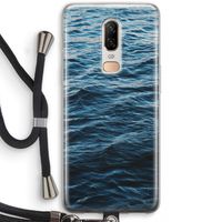 Oceaan: OnePlus 6 Transparant Hoesje met koord