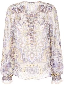 Hale Bob blouse à motif cachemire - Multicolore