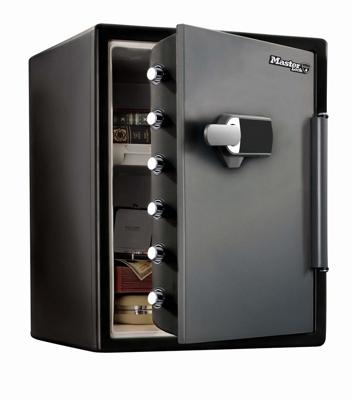 Masterlock Kluis met touch-combinatieslot en alarm, brandvrij en waterdicht - Formaat XXL - LFW205TWC