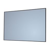 Badkamerspiegel Sanicare Q-Mirrors 120x70x2cm Zwart