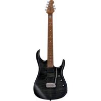 Sterling by Music Man JP150 John Petrucci Signature Trans Black Satin met deluxe gigbag