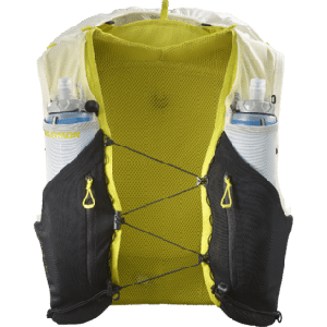 Salomon Adv skin 12 with flasks - GEEL - Unisex