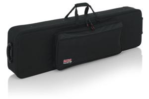 Gator Cases GK-76-SLIM tas & case voor toetsinstrumenten Zwart MIDI-keyboardkoffer Hoes