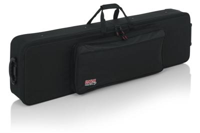 Gator Cases GK-76-SLIM tas & case voor toetsinstrumenten Zwart MIDI-keyboardkoffer Hoes