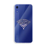 Home Is Where The Wifi Is: Honor Play 8A Transparant Hoesje