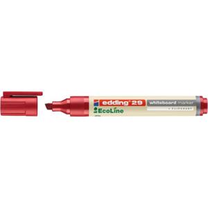 Edding 29 EcoLine markeerstift 1 stuk(s) Beitelvormige punt Rood