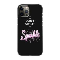 Sparkle quote: Volledig geprint iPhone 12 Pro Hoesje