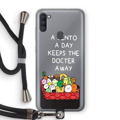 Bento a day: Samsung Galaxy A11 Transparant Hoesje met koord