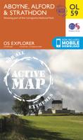 Wandelkaart - Topografische kaart 59 OS Explorer Map | Active Aboyne / Alford / Strathdon | Ordnance Survey