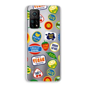 Fruitsticker: Xiaomi Mi 10T 5G Transparant Hoesje